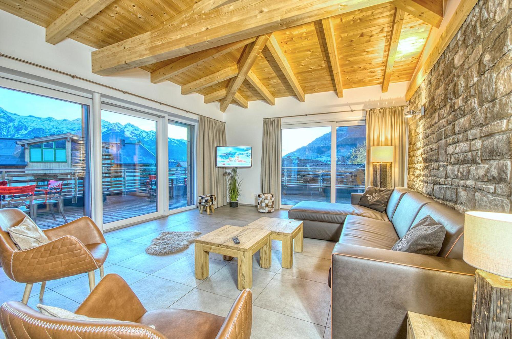Penthouse Ski & Golf - By Alpen Apartments Целль-ам-Зе Экстерьер фото
